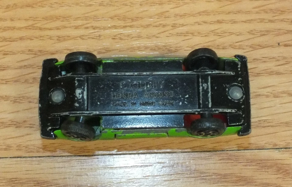 Coche diecast vintage PlayArt verde Honda Accord #32 coleccionable **LEER** Foto 4 de 4