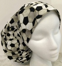 Soccer Ball Medical No Band Bouffant Euro Scrub Cap Surgeon s Surgery Hat