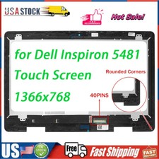 14" For Dell Inspiron 5481 2-in-1 H5GW1 p93g LCD Touch Screen Replacement New US