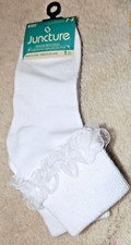 New Juncture Vintage kids socks lace trim cuff