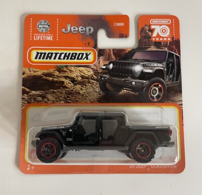 Matchbox 2020 Jeep Gladiator 70 Years Anniversary - Short Card