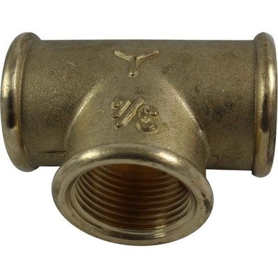 Maestrini Brass Equal Tee Fitting (3/4'' BSP Female)