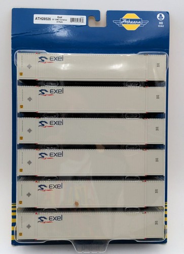 Contenedor CIMC Athearn 28526 escala HO Exel 53' (paquete de 6) | Condition: New