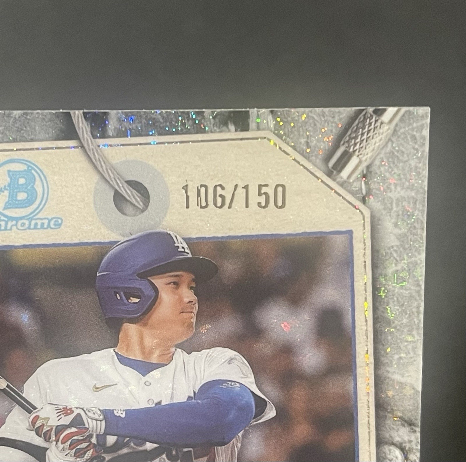 2026 Bowman Chrome - Shohei Ohtani - Travel Tags  Mini-Diamond /150 - LA Dodgers view 3