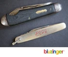 (2) Vintage REMINGTON KNIVES EZ-Open Jack + KOPPER'S COKE Advertising Pen Knife