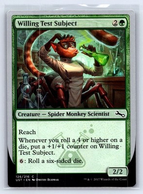Willing Test Subject C Unstable 126 LP