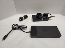 Dell WD19TBS / K20A Thunderbolt 3 USB-C Docking Station PKDT7 K20A001 w/ 180w AC