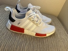 adidas gazelle silver green womens Adidas NMD R1 Boost Print White Black Red main image 1