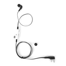 Earphone Headset Two Way Radio PTT Microphone In Ear Type Earpiece For /