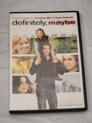 Definitely Maybe DVD 2008 Romantic Comedy Widescreen Bonus Features