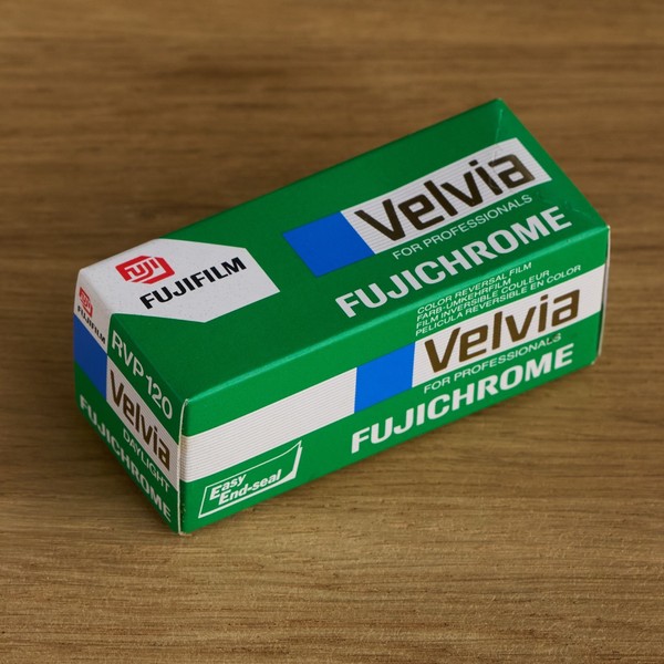 Fujifilm Fujichrome Velvia 50 (RVP) 120 Slide Film – 1 Roll – Expired