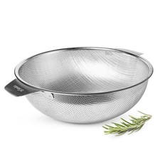 Edelstahl Küchensieb 28 cm Fein Sieb Nudelsi...