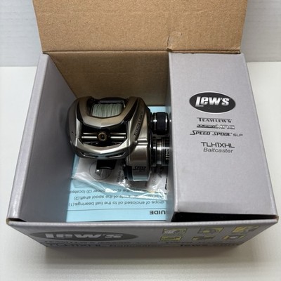 Lew's HyperMag Speed Spool SLP ACB LEFT HAND 8.3:1 Baitcast Reel TLH1XHL