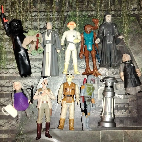 vintage star wars Action Figure Lot