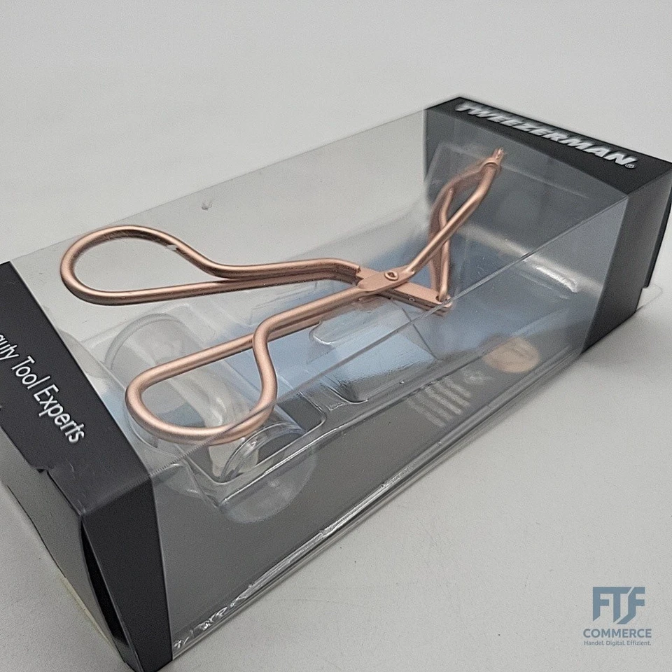 TWEEZERMAN Classic Wimpernzange (Inklusive 3 Ersatzpads, Rostfreier Edelstahl), - Bild 3 von 4