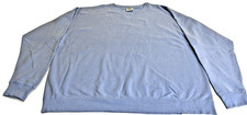 Hanes ComfortWash Blue Loose Fit Pullover Sweatshirt Size 3XL New