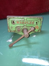 RARE VINTAGE ORIGINAL MARPLES CARPENTERS BENCH VICE, 6” JAWS, COLLECTABLE TOOLS