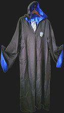 Witchcraft and Wizardry World Harry Potter RAVENCLAW Cloak Blue/Black Adult XXL