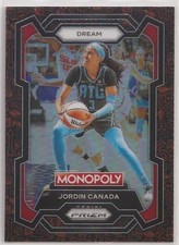 2024 Panini Prizm Monopoly WNBA #56 Jordin Canada Red Classic Icons Prizms