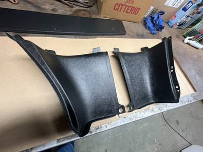 1967 1968 mustang fastback interior rear seat trim