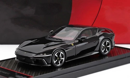 1/43 BBR-MODELS - FERRARI | 12CILINDRI V12 830cv 2024 | NERO PUROSANGUE - BLACK - Imagen 1 de 1