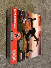 Turbo Challenge Elite Drone MKX 4K App Control FPV Foldable Quadcopter Black RTR