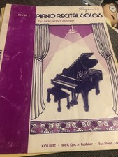 1980 Piano Bastien Level 1 Beginner Vintage Recital Solos
