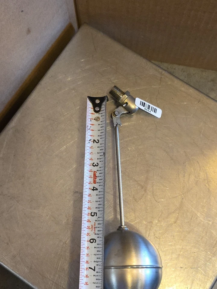 Stainless steel float valve 3" ball 3/8 NPT *WE*SHIP*TODAY* - Image 3 of 4