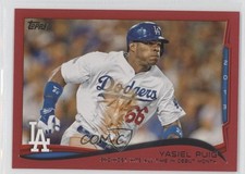 2014 Topps Season Highlights Target Red Yasiel Puig Checklist #552 2d7