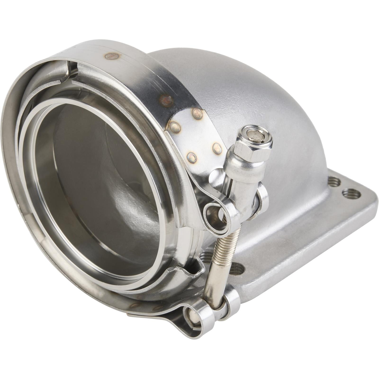 3 Inch V-Band Cast Elbow Adapter for T3 T4 Turbo Stainless Steel