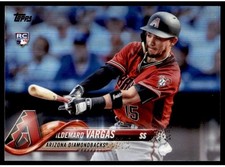 Ildemaro Vargas Rookie Card 2018 Topps Update Rainbow Foil #US114 RC. rookie card picture