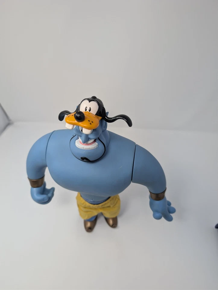 Figura de acción vintage Disney Genie Goofy Aladdin Mashup 12" muñeca juguete coleccionable Foto 2 de 4