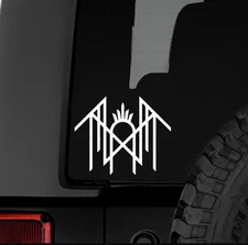 ST SYMBOL LOGO TOKEN WINDOW DECAL VINYL STICKER WATERPROOF