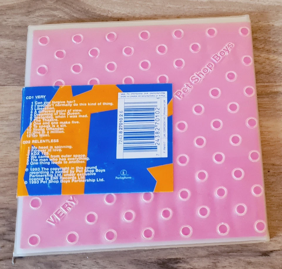 Pet Shop Boys - Very Relentless - 2-CD Limited Edition 1993 Go West Liberation - Bild 1 von 4