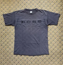 Vintage Embroidered Hugo Boss Single Stitch Men’s XL Shirt Made in USA