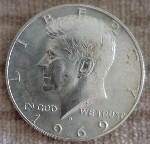 1969-D Kennedy Half Dollar -Uncirculated Great Looks