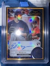 2022 Topps Gold Label - Framed Autographs Eli Morgan #FA-EM Black /75 (AU, RC)