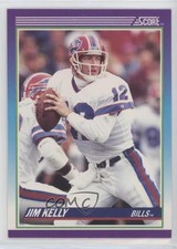 1990 Score Jim Kelly #112 HOF 0v04