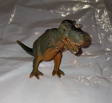 Vintage Greenbrier International Tyrannosaurus Dinosaur T-Rex Toy Green Figure