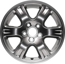 Wheel 16x6.5 Alloy 6 Spoke Medium Hyper Silver Fits 2001-2007 Toyota Highlander