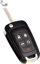 Remote Flip Key Fob Replacement Fits for Chevy Cruze Equinox Camaro Malibu Sonic