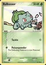 Bulbasaur - EX Crystal Guardians - 45/100 - Common on eBay