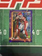 Topps Chrome 2025 Trent Mcduffie Purple Lava Refractor /75 Chiefs