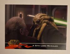 2005 Topps Star Wars Revenge of the Sith #48 A Sith Lord Revealed -