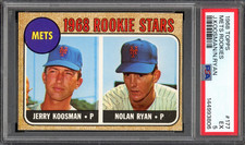 1968 Topps #177 Nolan Ryan Rookie PSA 5 Vintage HOF RC Baseball Card (3806)