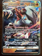 Lycanroc GX 74/145 Sm-Guardians Rising Holo DMG