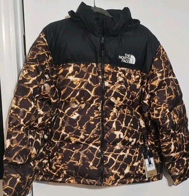 The North Face Mens 1996 Retro Nuptse Jacket Coal Brown Black SZ XL 700 Fill NWT