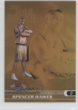 2007 Topps Stadium Club NBA Rookie Chrome Gold Refractor 83/99 Spencer Hawes 3c7