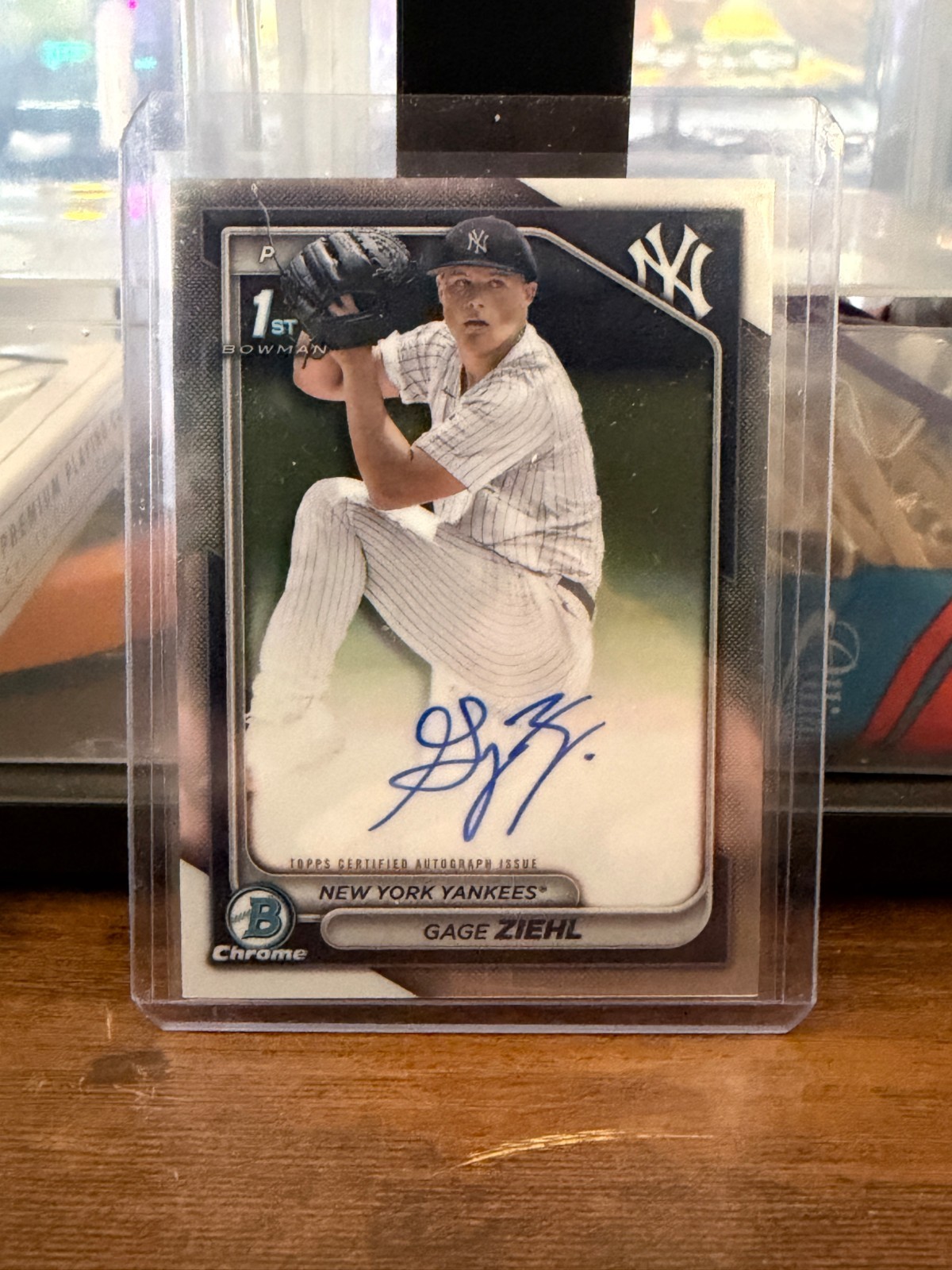 2024 Bowman Chrome Gage Ziehl 1st Auto