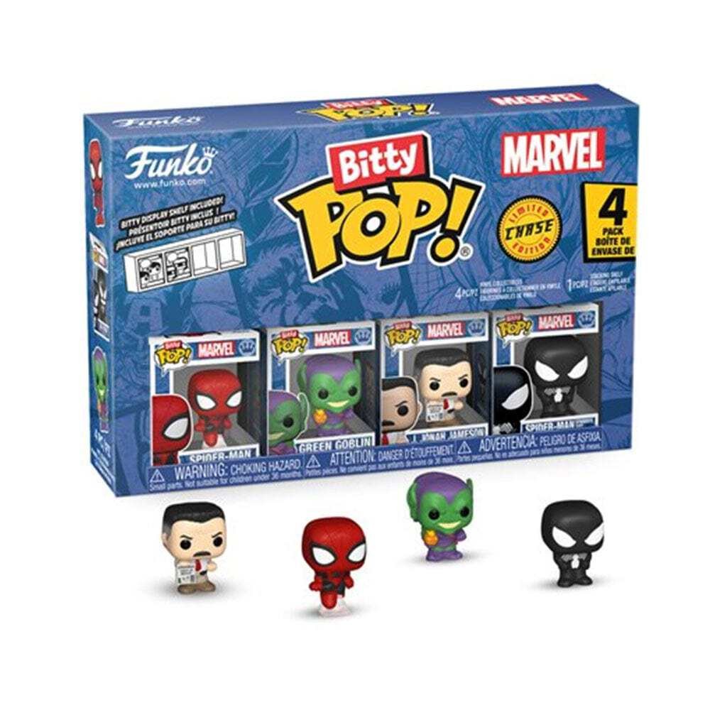 Spider-Man Funko Bitty Pop! Mini-Figure 4-Pack | eBay